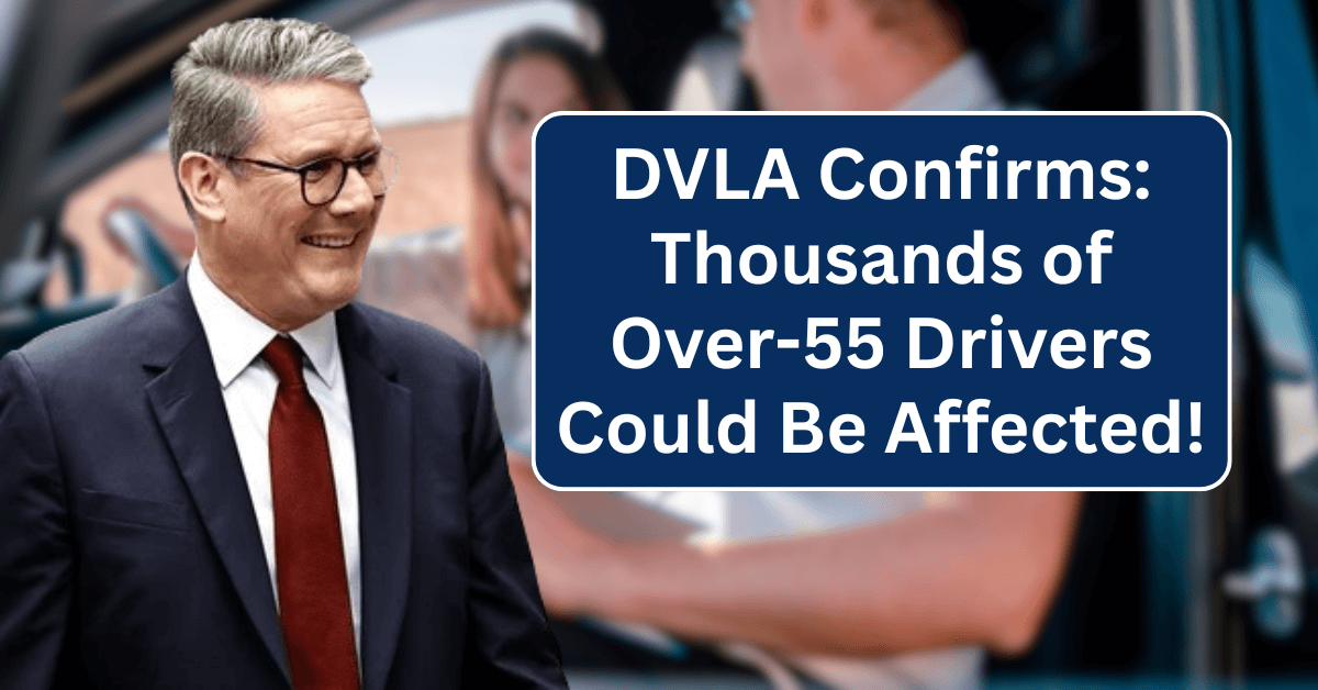 UK Over-55 Drivers Face New Licence Rules from September 2025 – Are You Affected?