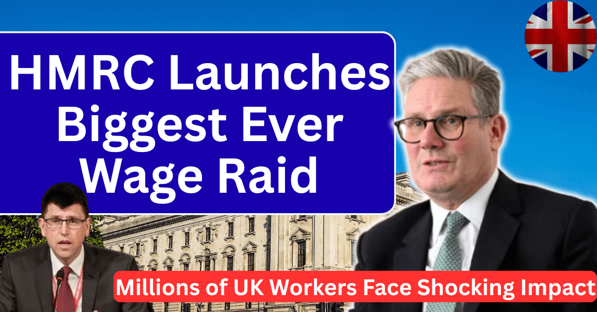HMRC Launches Biggest Ever Wage Raid – Millions of UK Workers Face Shocking Impact
