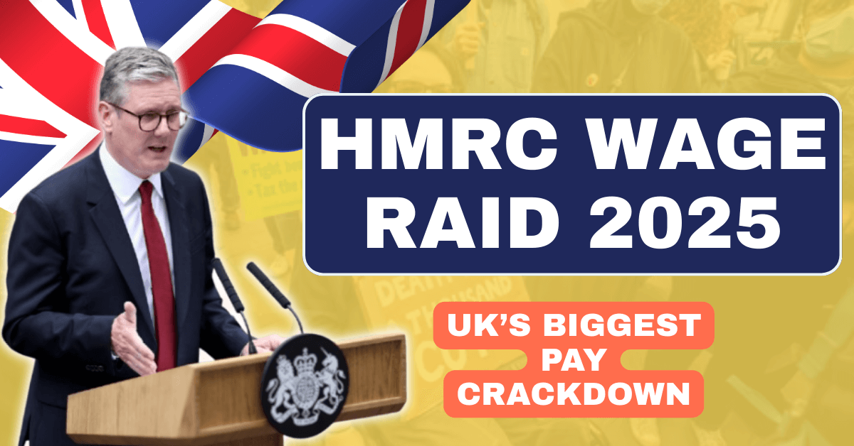 HMRC Wage Raid 2025: The Biggest Crackdown in UK History Hits Workers’ Pay